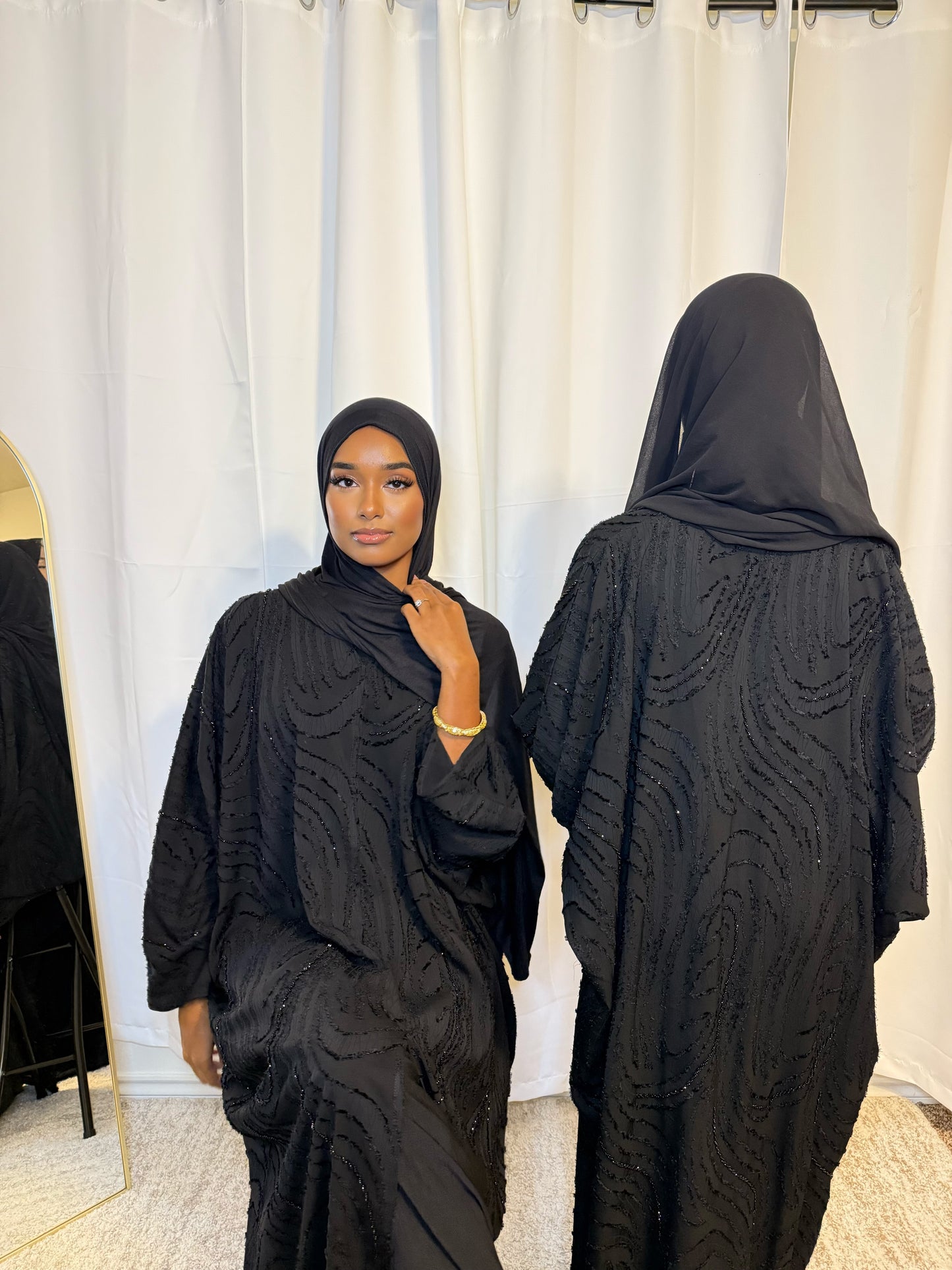 Black Elegance Abaya