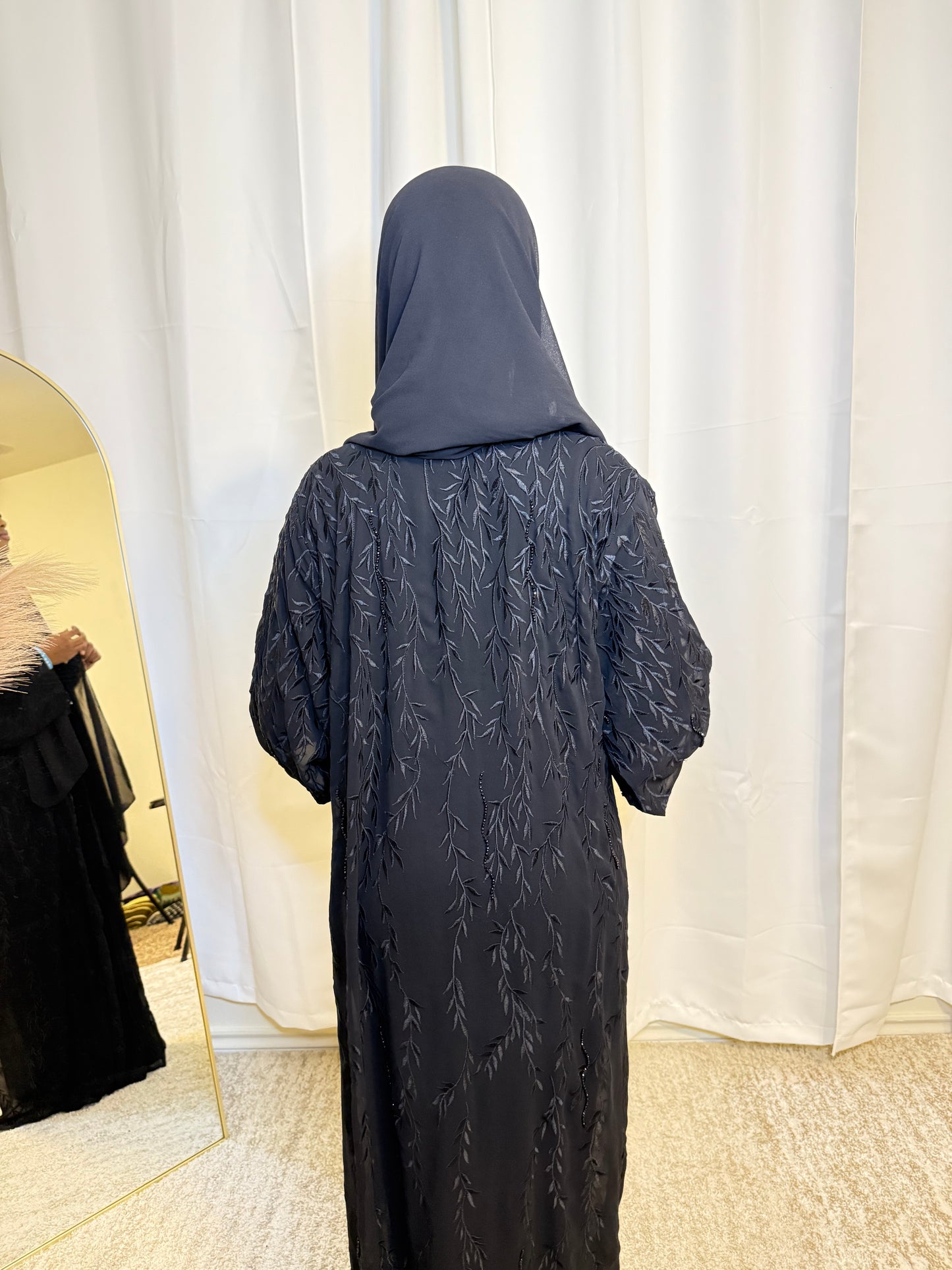 Midnight Thread Abaya