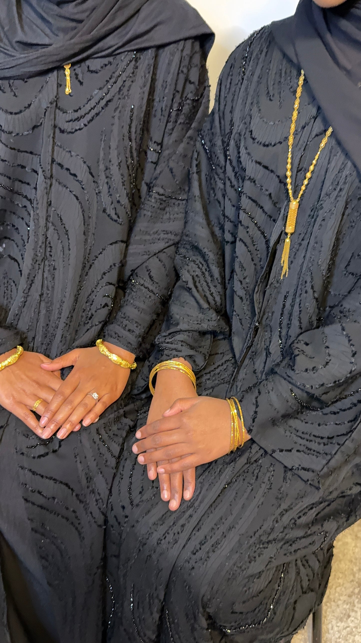 Black Elegance Abaya