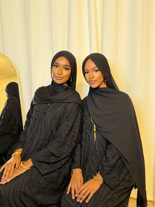 Black Elegance Abaya