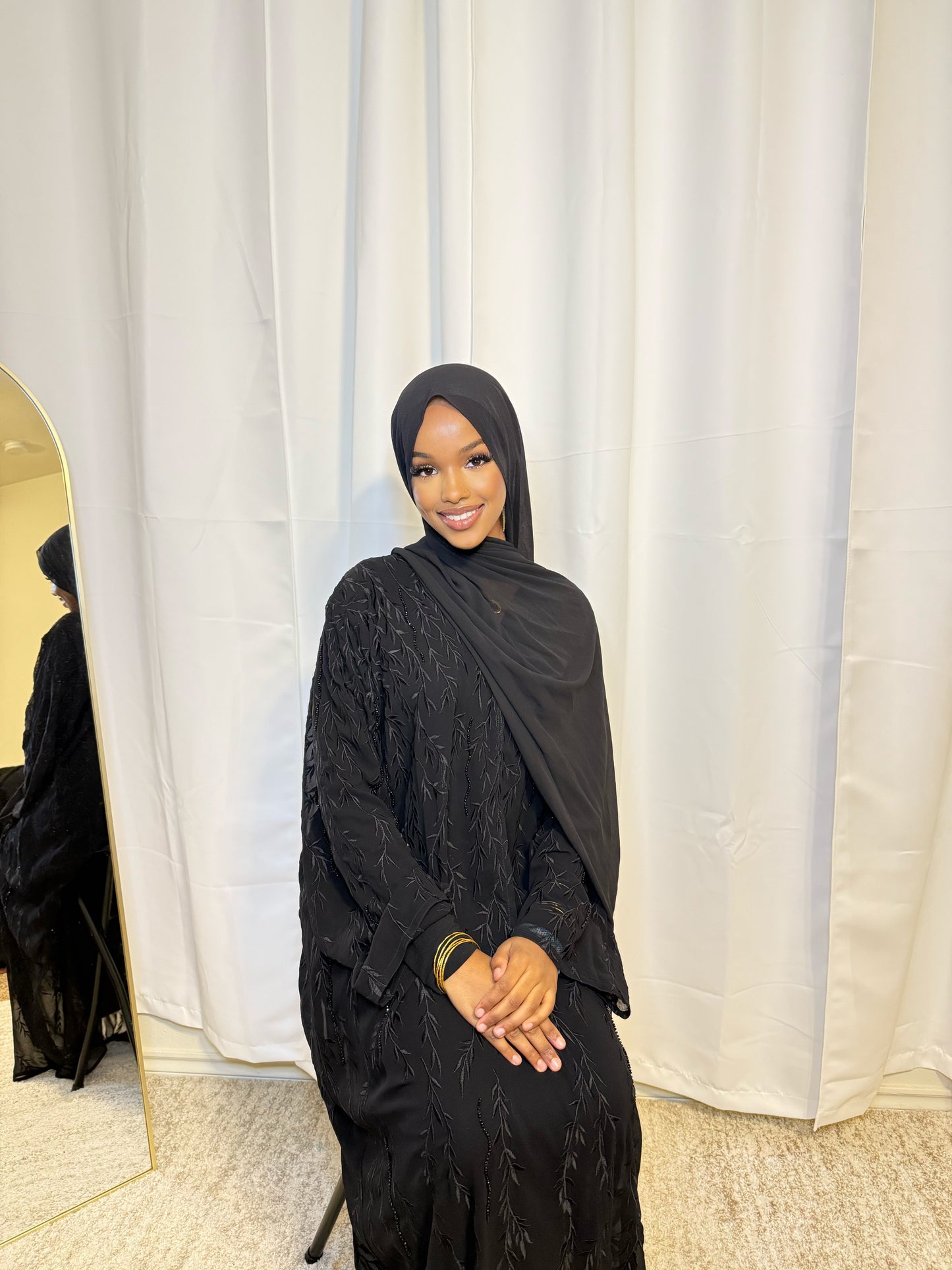 Midnight Thread Abaya