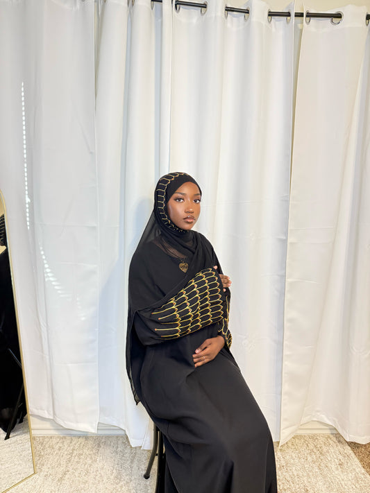 Black Honey Abaya